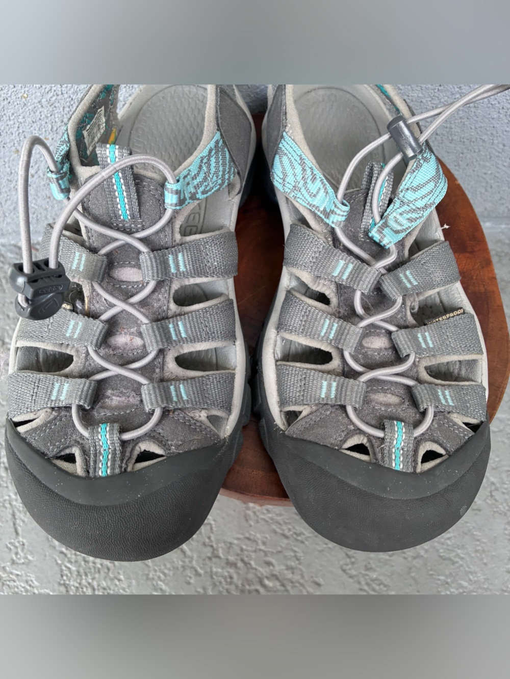KEEN Newport H2 Waterproof Sport Sandals Gray Teal Women’s 8.5 - Picture 9 of 10